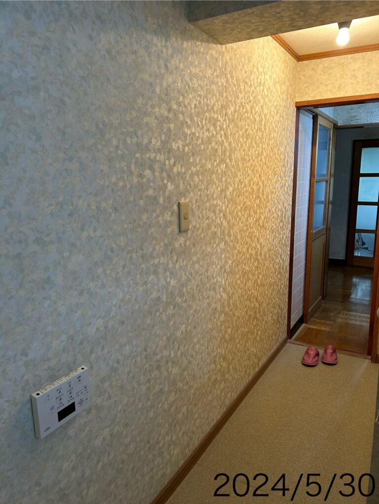 手すり設置工事前