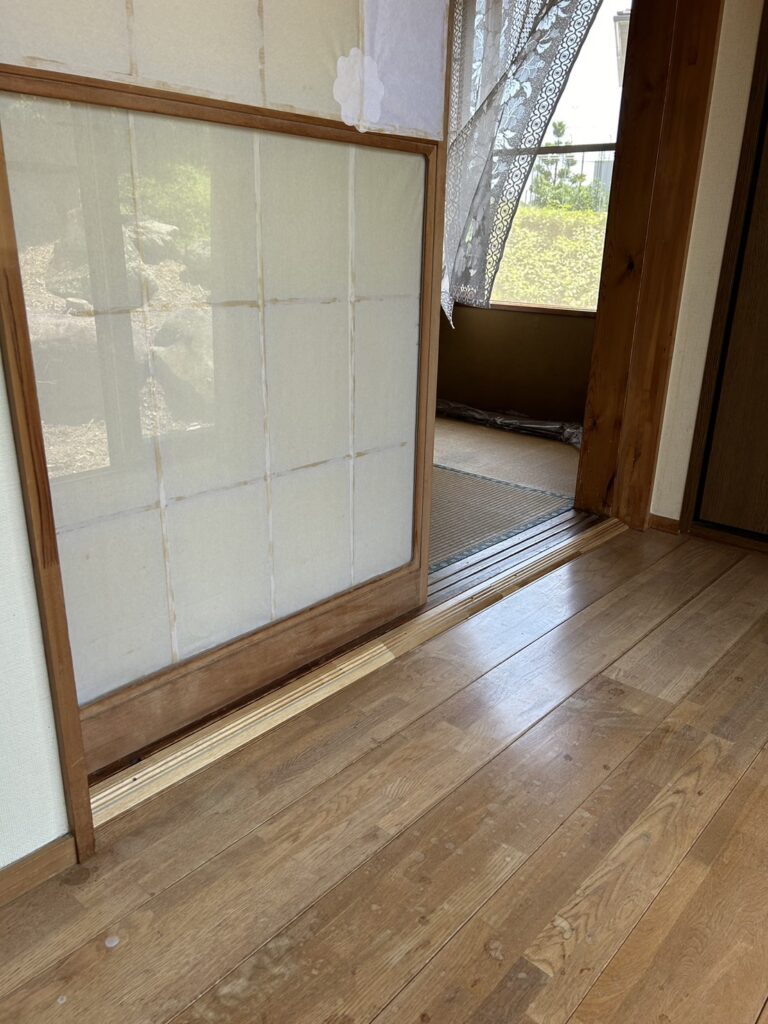 段差解消工事後