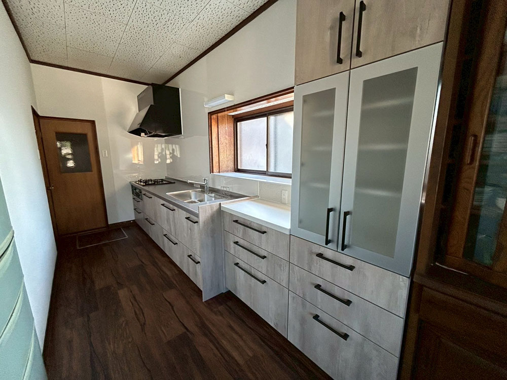 キッチン施工後1